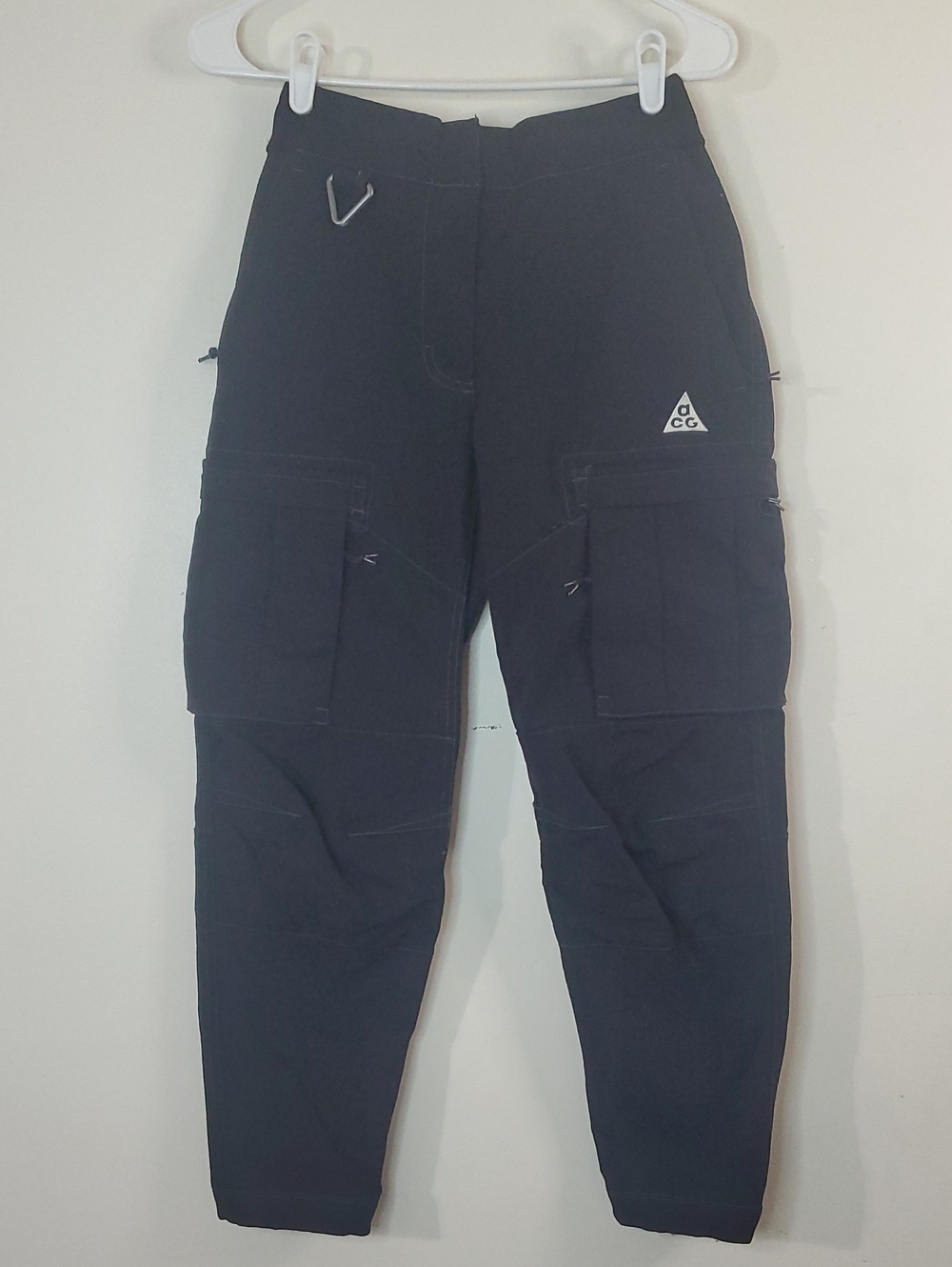 Nike ACG Smith Summit Cargo Pants Size XS Black Water-Resistant Outdoor Perform - Picture 1 of 15